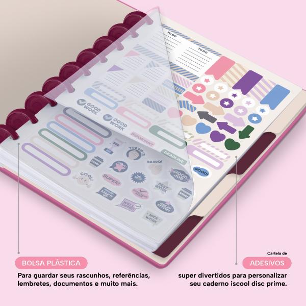 Iscool Disc Prime Personalizado Solid Colors Mauve M+
