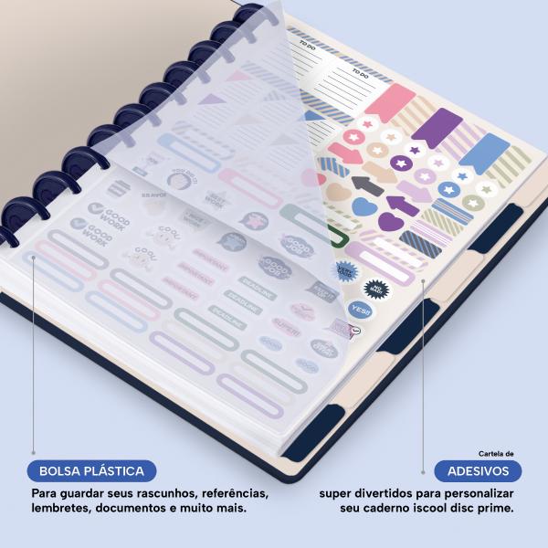 Iscool Disc Prime Personalizado Solid Colors Azul Marinho G+