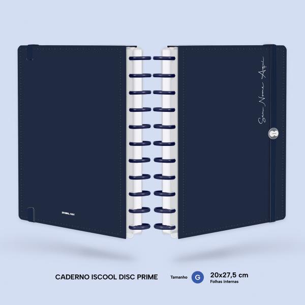 Iscool Disc Prime Personalizado Solid Colors Azul Marinho G+