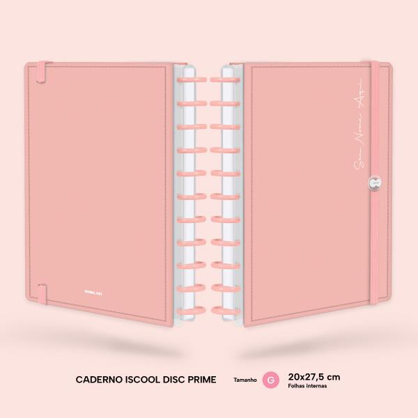 Iscool Disc Prime Personalizado Solid Colors Rosê G+