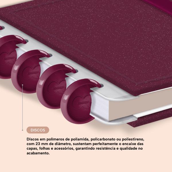 Iscool Disc Prime Mini Solid Glitter Marsala