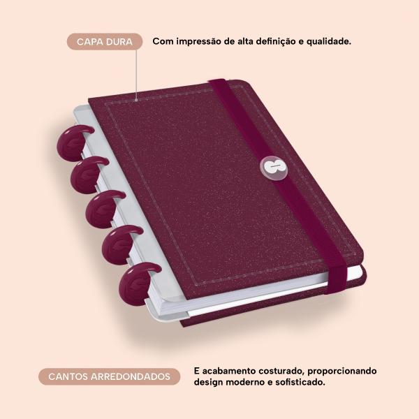 Iscool Disc Prime Mini Solid Glitter Marsala