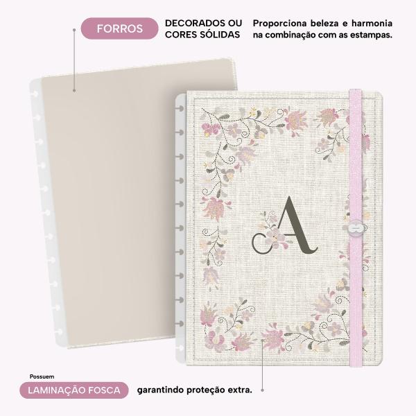 Capa e Contracapa Iscool Disc Entrepontos Monograma G Letra A