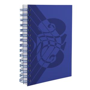 Agenda Abstrato Zebra Azul