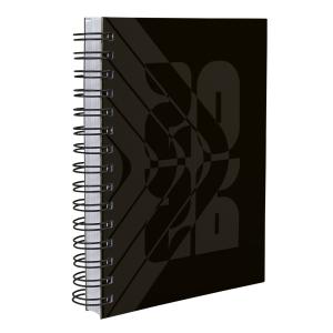 Agenda Contoured Zebra Preto