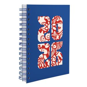 Agenda Contoured Azul