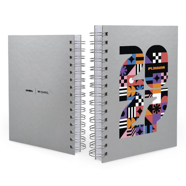 Agenda Contoured Prata