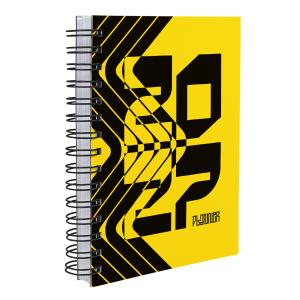Agenda O'Clock Zebra Amarelo