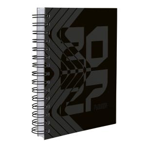 Agenda O'Clock Zebra Preto