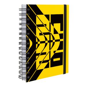 Agenda Plus O'Clock Zebra Amarelo
