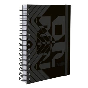 Agenda Plus O'Clock Zebra Preto