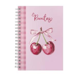 Caderno de Receitas Coquette Candy Cerejas do Amor