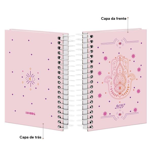 Agenda Mini Amuleto Mão de Fátima 2027