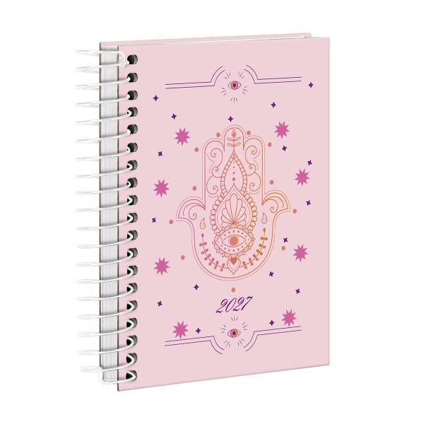 Agenda Mini Amuleto Mão de Fátima 2027