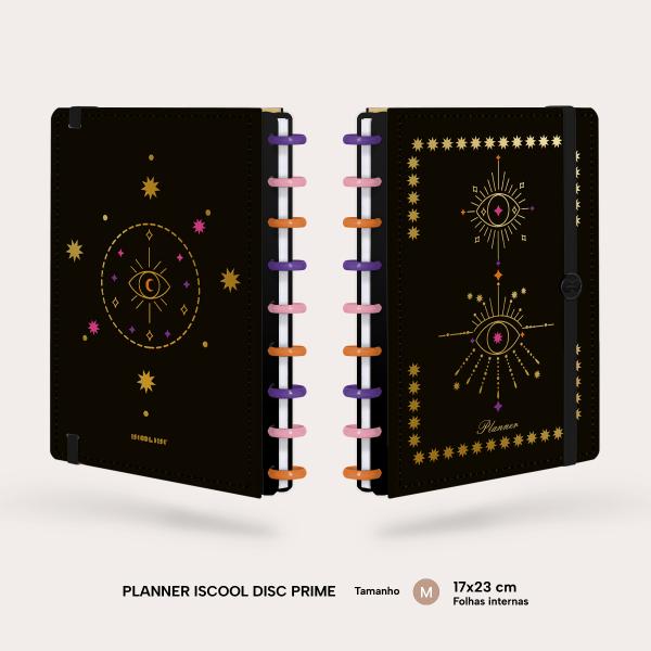 Iscool Disc Prime Planner Datado Amuleto Olho Grego 2027