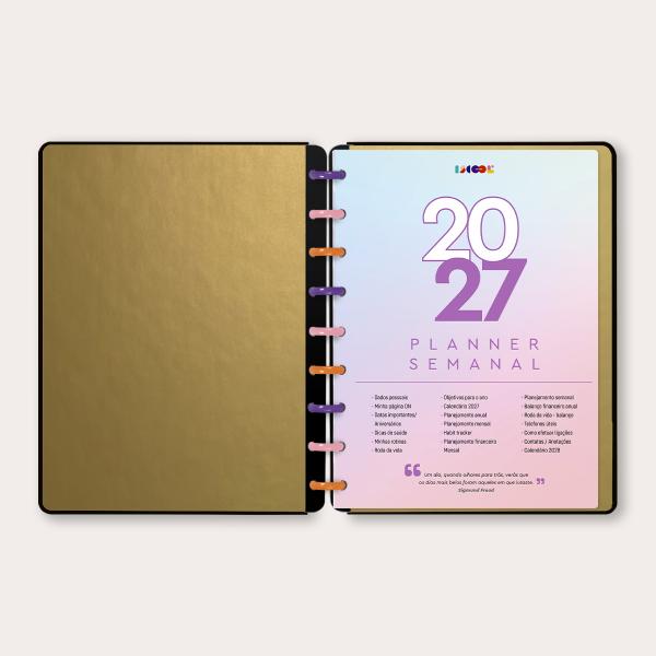 Iscool Disc Prime Planner Datado Amuleto Olho Grego 2027