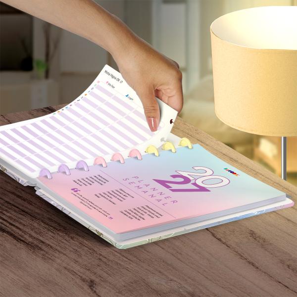 Iscool Disc Prime Planner Datado Colors Energia Positiva 2027