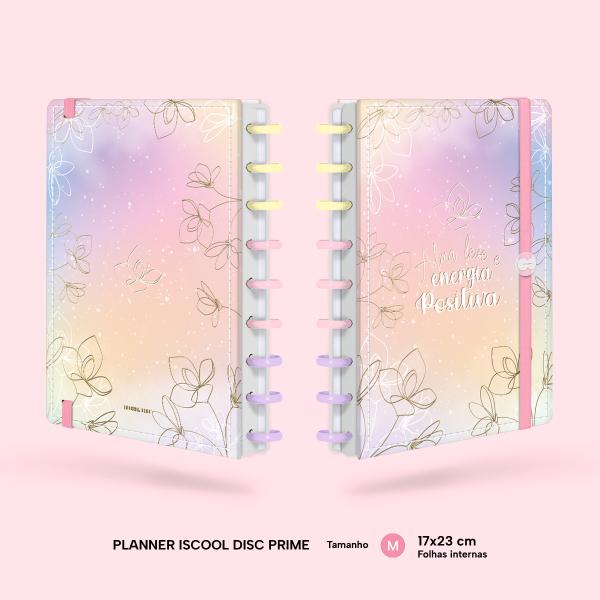 Iscool Disc Prime Planner Datado Colors Energia Positiva 2027