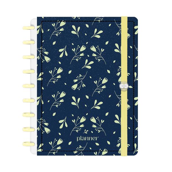 Iscool Disc Prime Planner Datado Glamour Color Florzinhas 2027