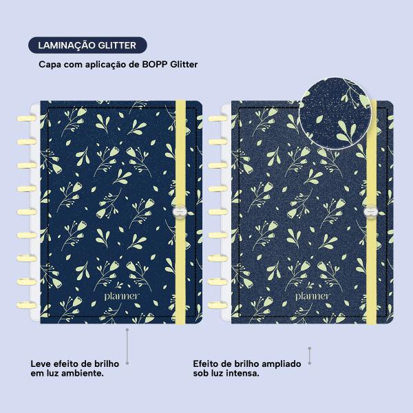 Iscool Disc Prime Planner Datado Glamour Color Florzinhas 2027