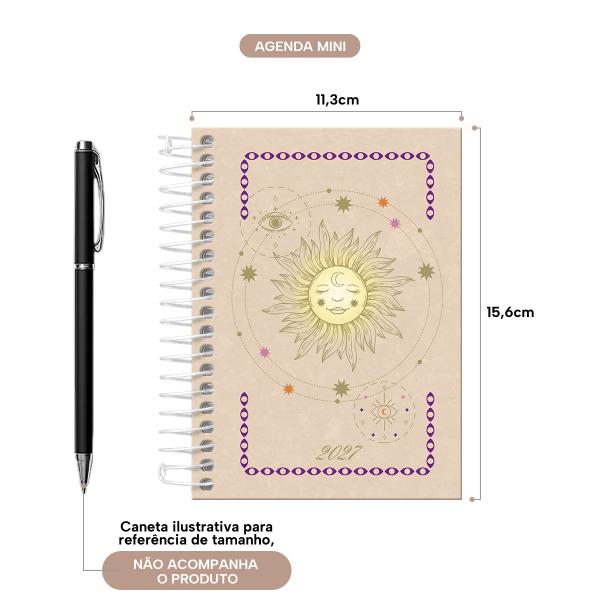 Agenda Mini Amuleto Sol 2027