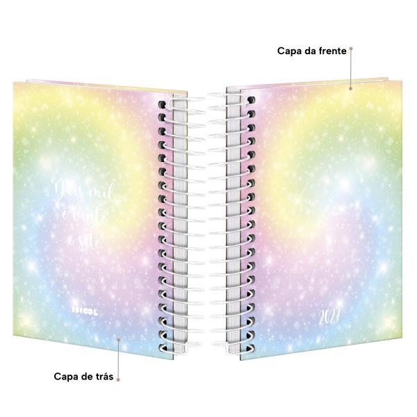 Agenda Mini Color Brilho 2027