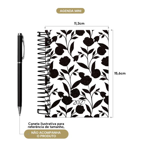 Agenda Mini Glamour PB Rosas 2027