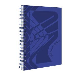 Agenda Planner Semanal Abstrato Zebra Azul 2027