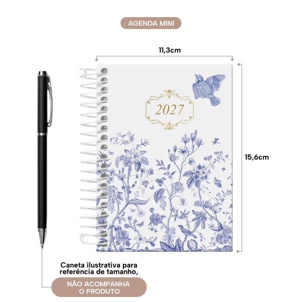 Agenda Mini Recanto dos Pássaros Espírito Livre 2027