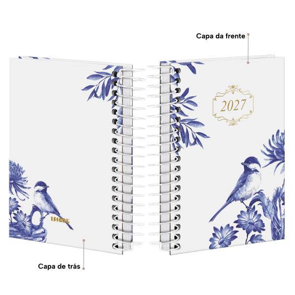Agenda Mini Recanto dos Pássaros Alegria Floral 2027