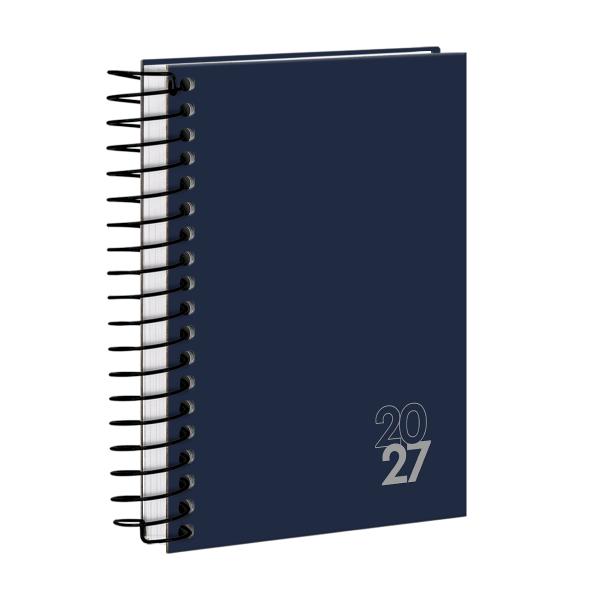 Agenda Mini Solid Colors Azul Marinho 2027