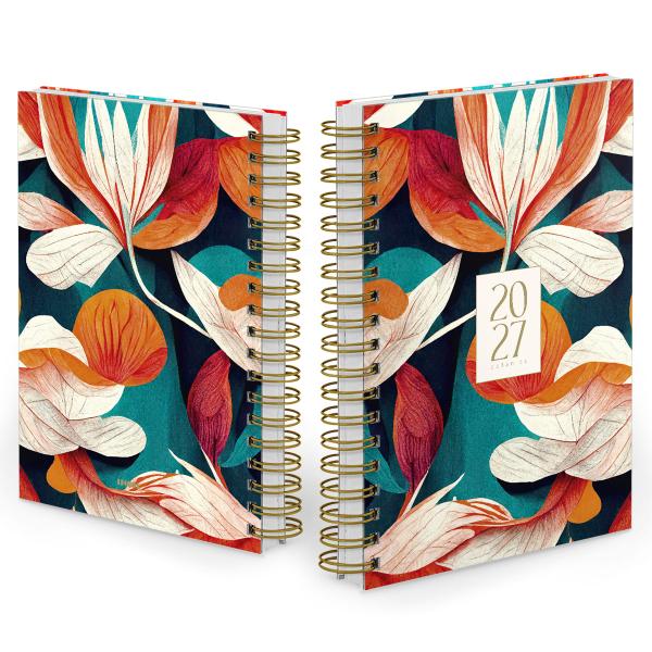 Agenda Diária Botanics Modern Colorful 2027