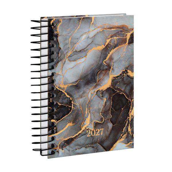 Agenda Mini Mármore Preto 2027