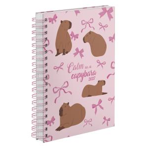 Agenda Diária Capivibes Coquete Rosa 2027