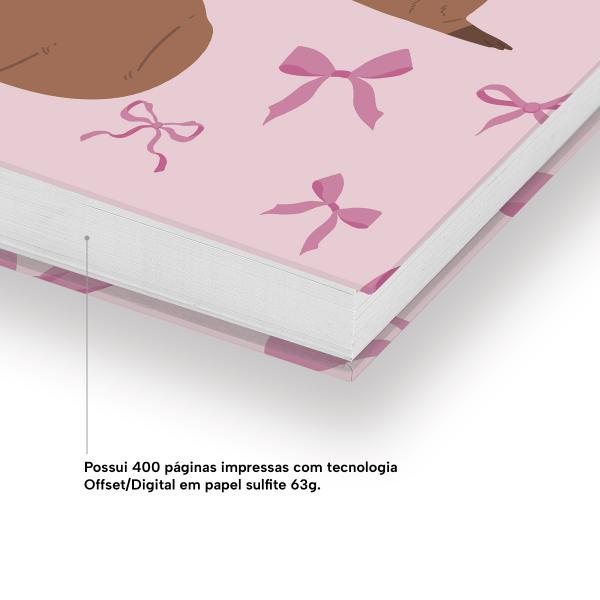 Agenda Diária Capivibes Coquete Rosa 2027