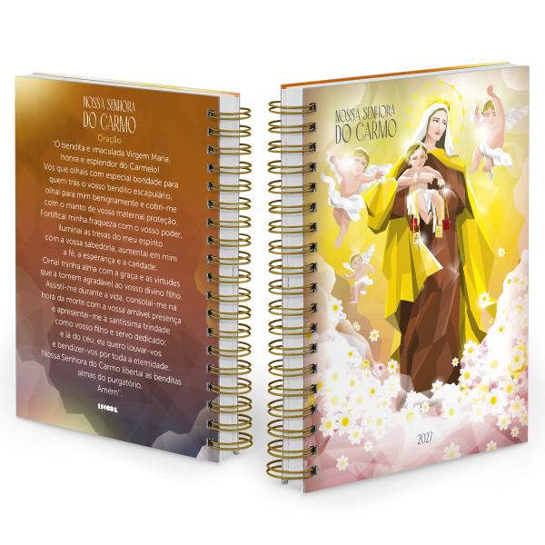 Agenda Diária Fé Nossa Senhora Do Carmo 2027