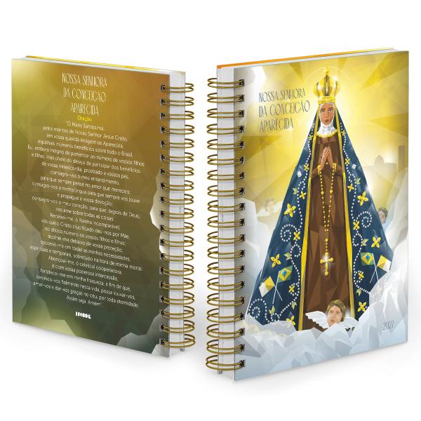 Agenda Diária Fé Nossa Senhora da Conceição Aparecida 2027