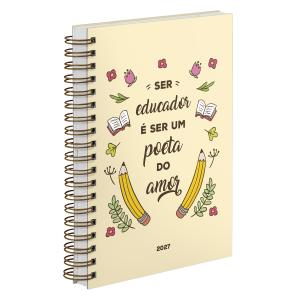 Agenda Diária Professores Poeta Do Amor 2027