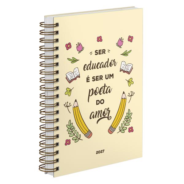 Agenda Diária Professores Poeta Do Amor 2027