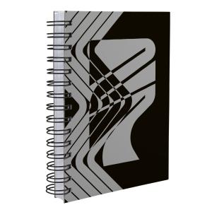 Agenda Abstrato Zebra Preto 2027