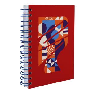 Agenda Abstrato Vermelho 2027