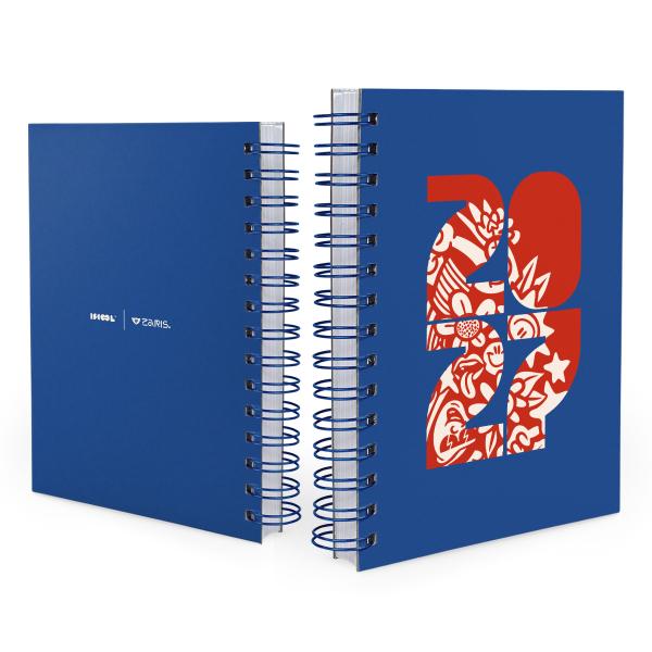 Agenda Contoured Azul 2027