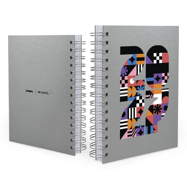 Agenda Contoured Prata 2027