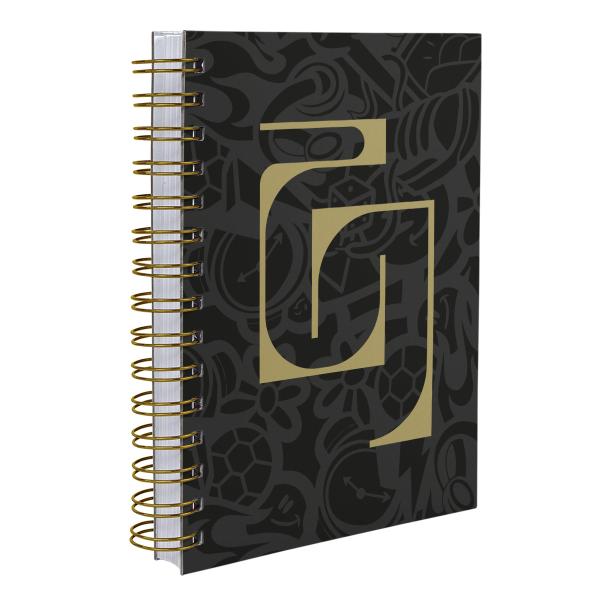 Agenda Minimal Preto Gold 2027