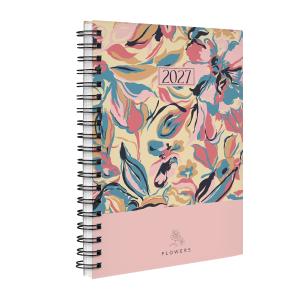 Agenda Planner Semanal Flowers