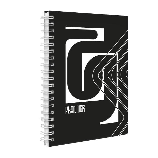 Agenda Planner Semanal Minimal Zebra WB 2027