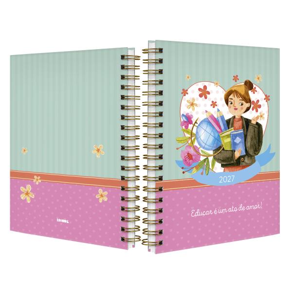 Agenda Planner Semanal Professores Professora 2027