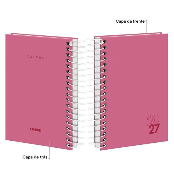 Agenda Mini Solid Colors Mauve 2027