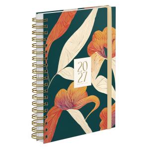 Agenda Diária Plus Botanics Modern Exotic Floral 2027