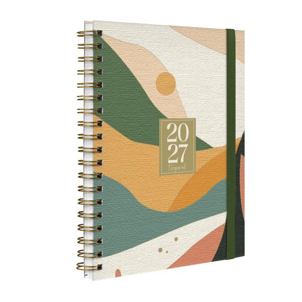 Agenda Planner Semanal Plus Costa Verde Montanhas 2027